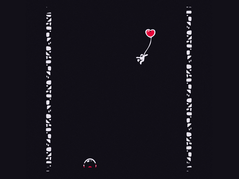 Downwell - #Animay2020 animation animator downwell fanart illustration motiondesign vector videogames zat3am