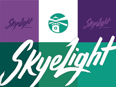 SkyeLight Coffee Co. Branding branding coffee isle of skye lighthouse logo nitro skyelight wordmark