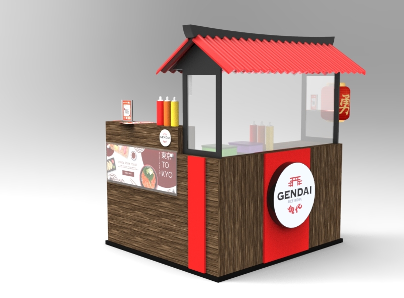 Gendai Booth by Denny Adrian on Dribbble