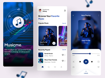 Musicme - Music Player App