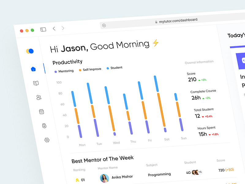 Exploration : ESTUDEE Student App Landing Page by Triyandi Saputra for ...