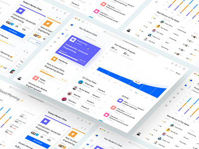 MyTutor - Class Page Dashboard View by Aldsqy for Sans Brothers on Dribbble