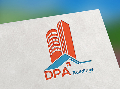 DPA Building branding business logo creative logo logo logo maker minimal logo minimalist modern logo unique logo