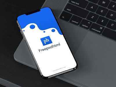 Freepsdhtml - Splash Screen app blue ios iphone screen splash ui ux x