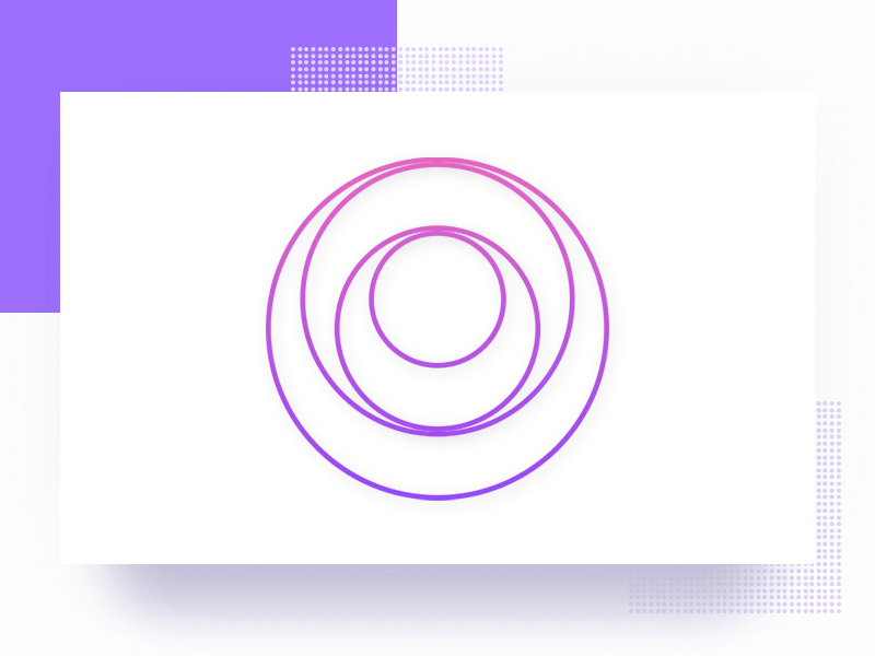 Spinning Circle Animation animation circle colorful dribbble geometrical gif minimalist spinning vector