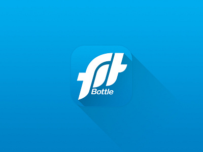 Fitbottle Icon - iOS7 Style