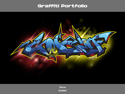 Graffolio 2 clean design graffiti graffiti design graffiti illustration graffiti logo graphic design illustration