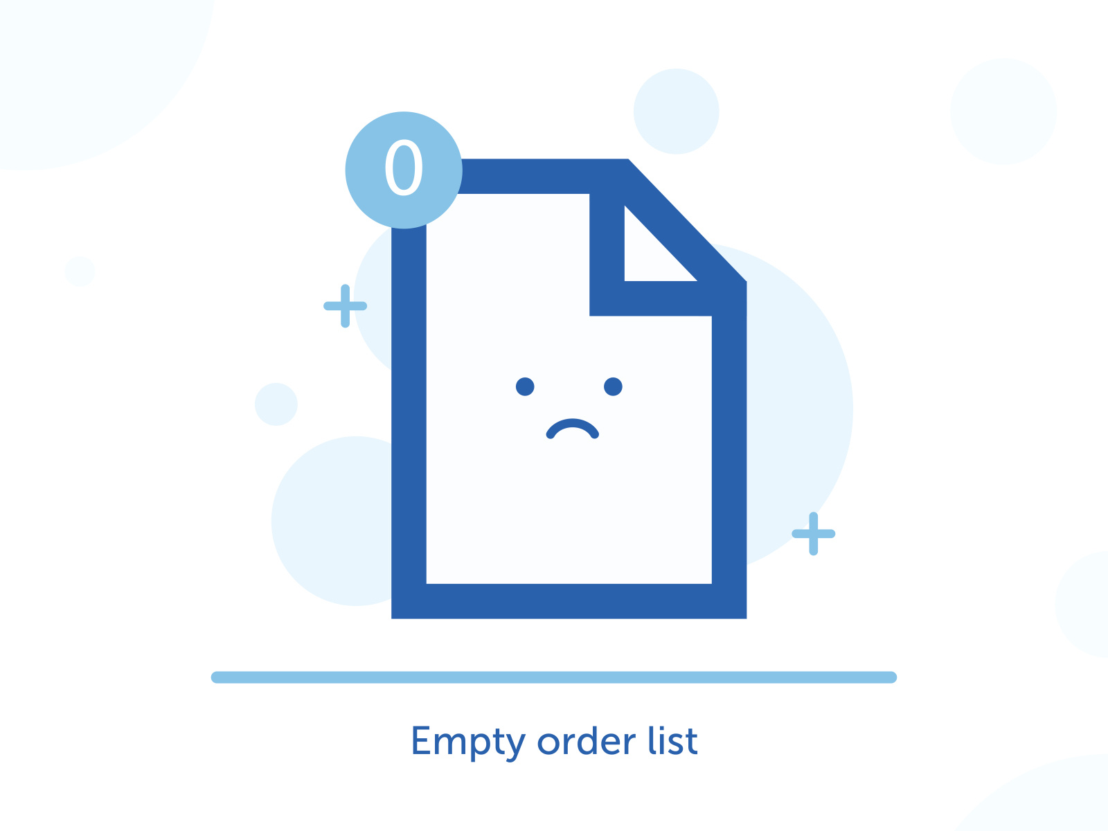 Empty Order List By Dimas Nanda On Dribbble