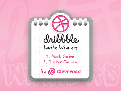 2 Invites Giveaway - Winners - Part 2 competition contest designer giveaway illustration invitation invites note notes prospect winners