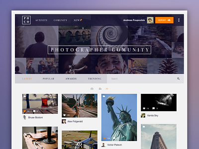 Photographer Community Concept