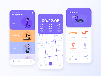 Fitness | Mobile app