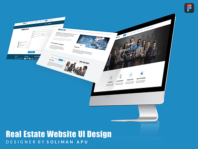 Real Estate Website UI Design