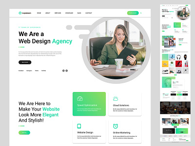 Web Design Agency UI Design