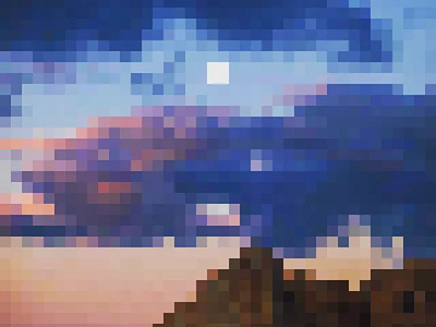 Cliff Pixel art