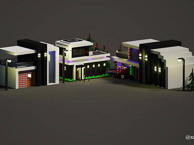 Voxel House Trilogy