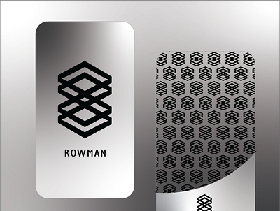 Logo Rowman branding design fashion illustration logo