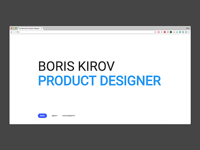 Personal website 🚀