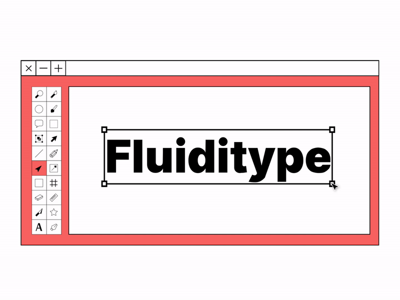 Fluiditype after effect animation boilerplate css design fluid fluiditype gif html library motion motion design motiongraphics product react typography
