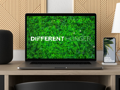 We are Different Hunger: A lifestyle brand for agencies clean design desk lifestyle brand minimal modern workspace