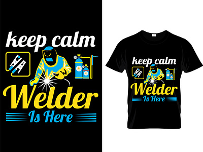 welder custom t-shirt design.