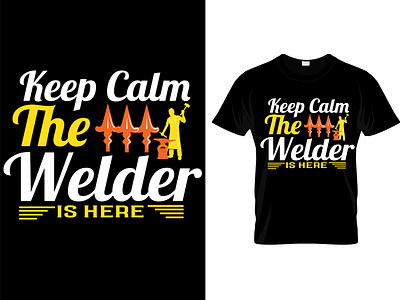 welder custom t-shirt design.