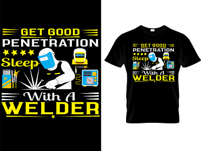 welder custom t-shirt design.