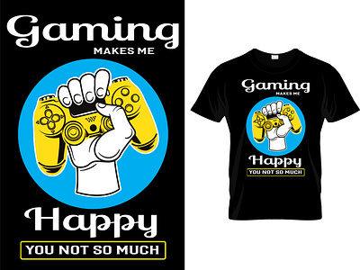 gameing custom t shirt design.