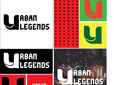 my new urban legends logo design