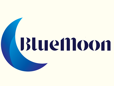 bluemoon authentic logo design branding design graphic design illustration logo motion graphics typography ui ux vector