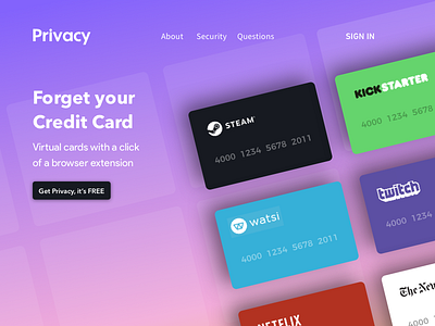 Privacy Redesign