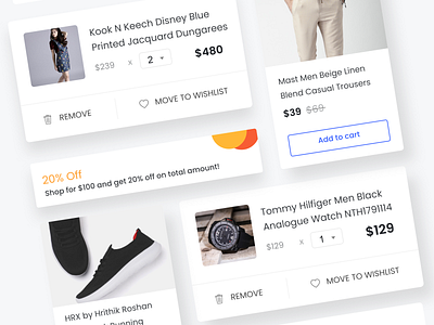 Ecommerce App Elements