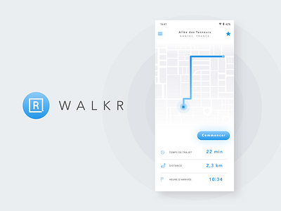 Mobile app - WalkR