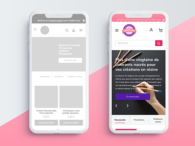 Redesign of Creafirm - Mobile