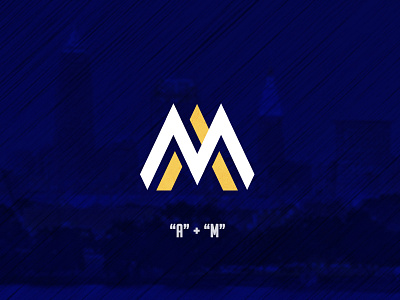 A + M Logotype - Anthony Muraco a logo am brand am logo branding logo logotype