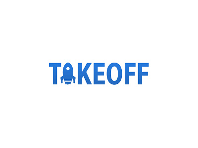 "Tkeoff" Apparel Brand apparel logo rocket logo takeoff type tkeoff logo type logo
