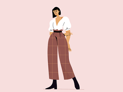 Girl by IOANN POPOV on Dribbble