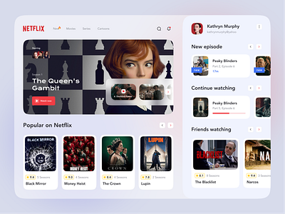 Netflix TV App Concept