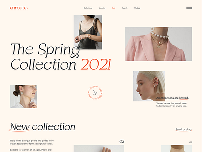 Ecommerce Store Enroute 🧿 by Dis Bashlaev for Dinarys on Dribbble