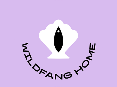 Wildfang Home black brand branding clam design home icons identity logo purple purple logo sex simple vector