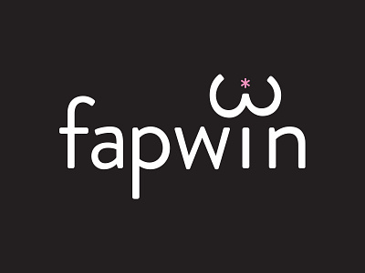 Fapwin - Brand Identity ascii black brand branding identity logo pink