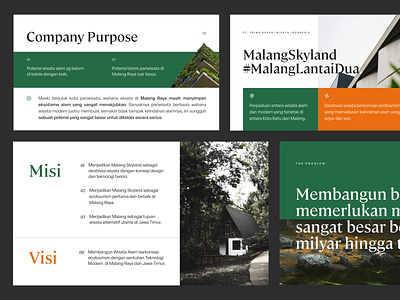 #Exploration - Pitch Deck - Green Themes branding graphic design ui