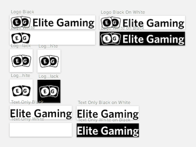 Elite Gaming Logo design gaming logo
