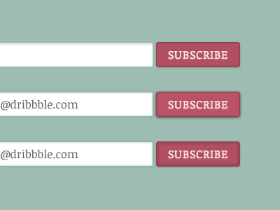 Button States active button css3 form hover signup states ui website
