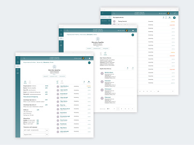 Identity Management Desktop View app app design dashboard dashboard design ui designer ux ux design web designer