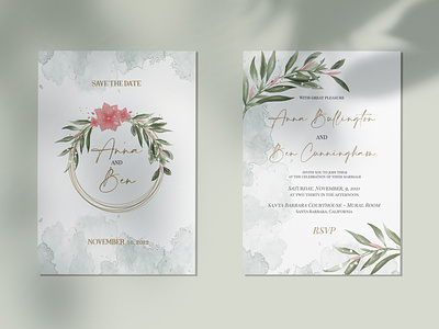Rustic 💌 wedding invitations.