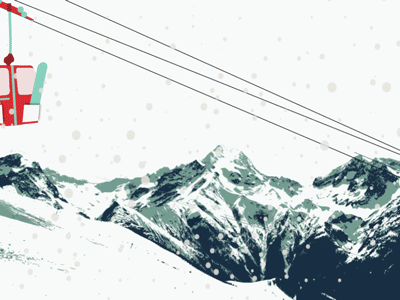 Adventure Is Out There adventure animation colorado gif motion graphic mountains skiing snowboarding winter