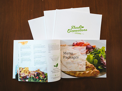Catering Menu Design brand catering clean design food layout marketing menu photography print design restaurant white