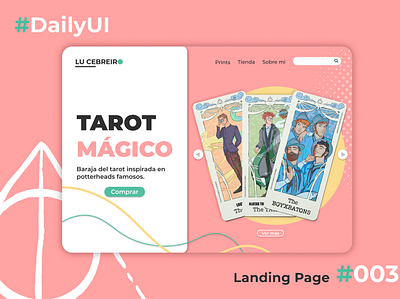 #003 Potterhead design graphic design illustration ui ux