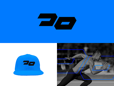 D O Monogram brand logo personal trainer strength training