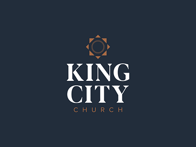 King City Church branding church crown identity logo